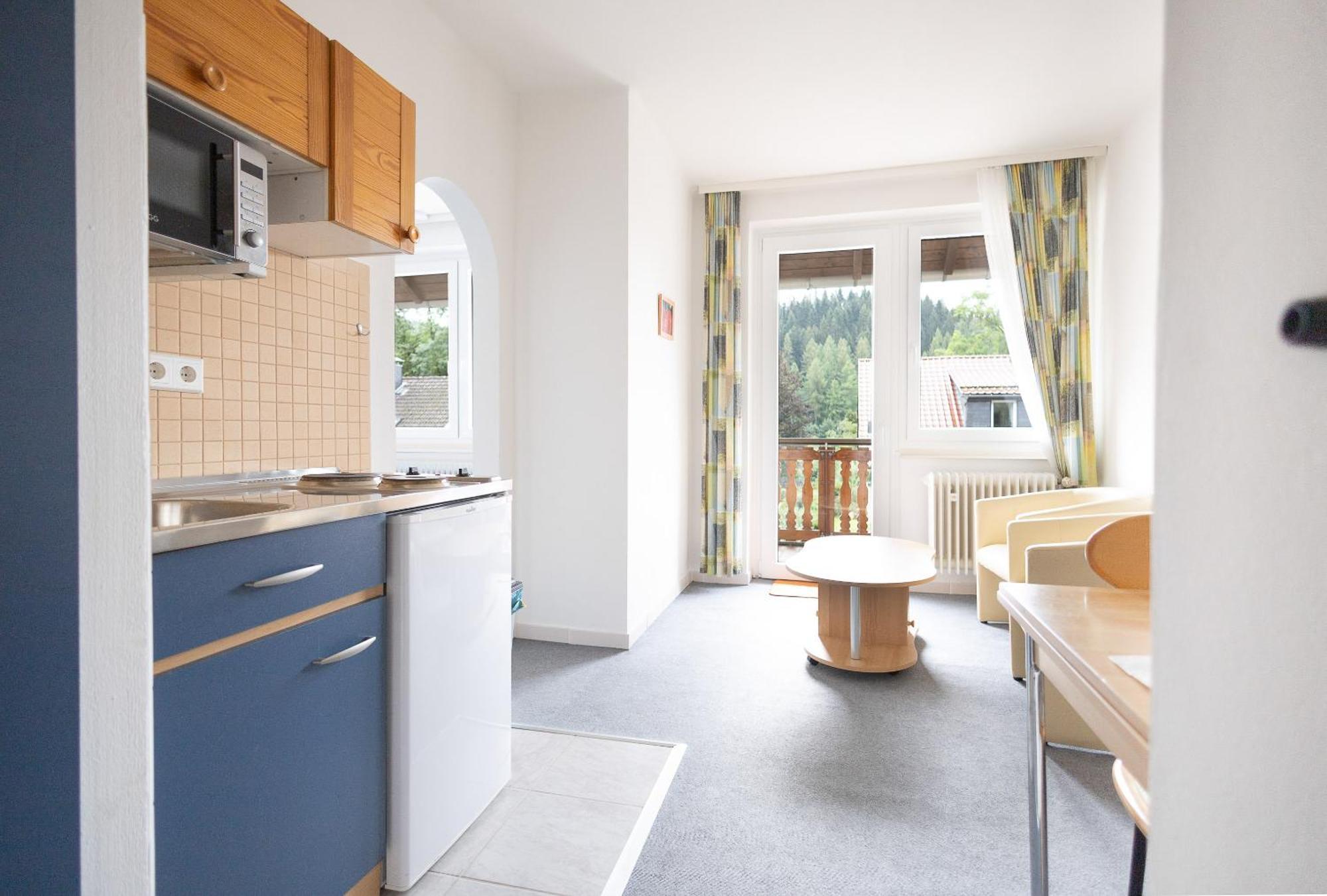 Apartmenthaus Am Waldrand- Kueche - Fruehstueck - Balkon Wildemann Eksteriør billede