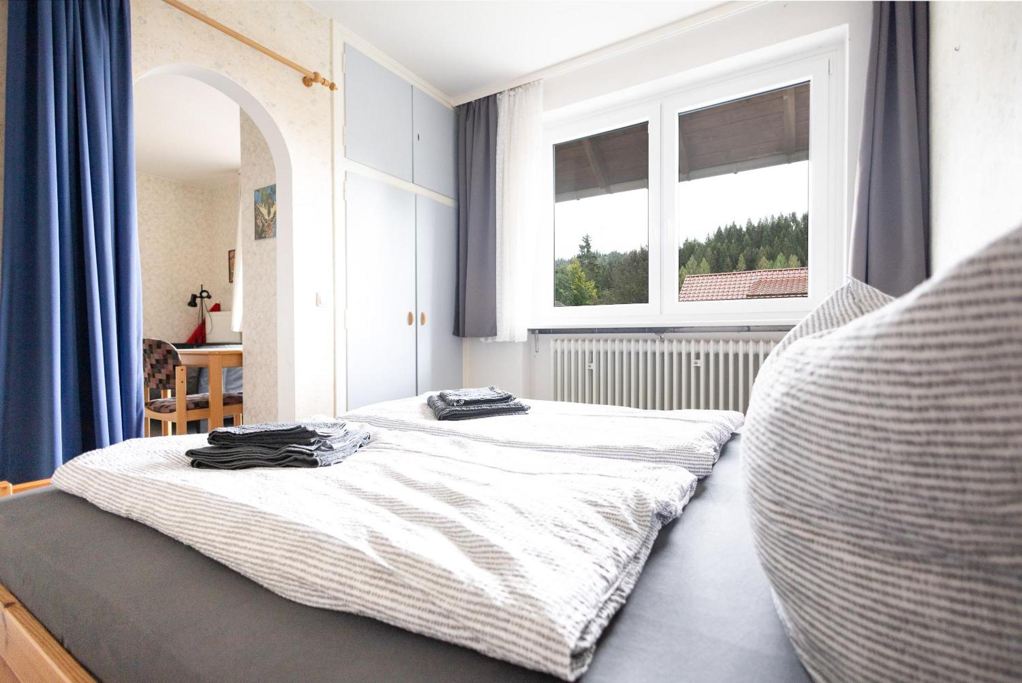 Apartmenthaus Am Waldrand- Kueche - Fruehstueck - Balkon Wildemann Eksteriør billede